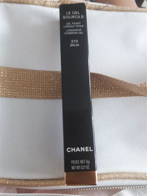 gel fixateur sourcils chanel|LE GEL SOURCILS Gel fixant longue tenue 370 .